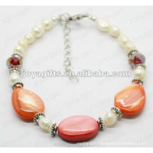 Fashion Pearl Shell Beaded Anklet